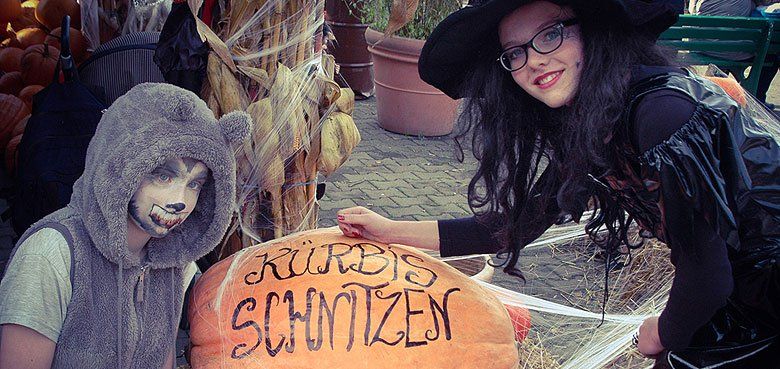 Safariland Stukenbrock Halloween Kürbisschnitzen im Safariland Stukenbrock