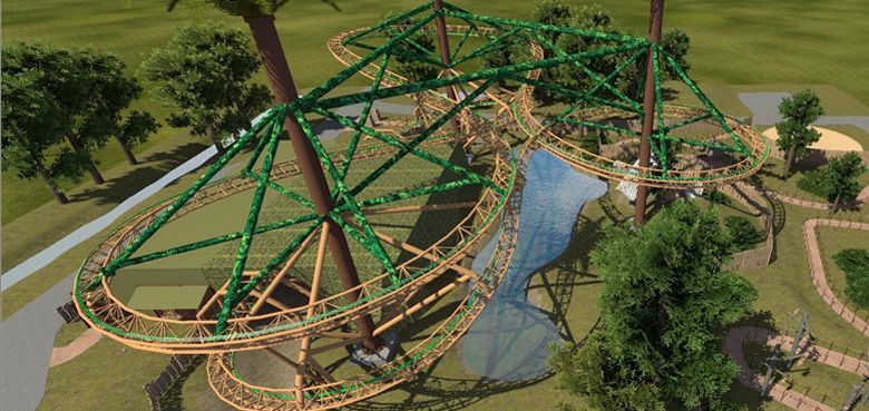 Neue Achterbahn im Serengeti-Park Hodenhagen Serengeti-Park Hodenhagen mit neuer Achterbahn