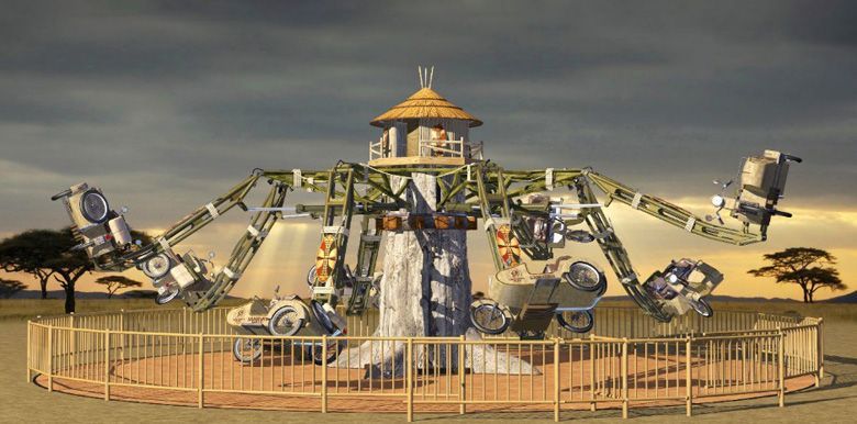 Neuheit in der Saison 2024 Viele Neuheiten im Serengeti-Park Hodenhagen in der Saison 2024.