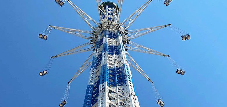 Skyline Park - Allgäuflieger das höchste Flugkarussell der Welt. Skyline Park - Allgäuflieger das höchste Flugkarussell der Welt.