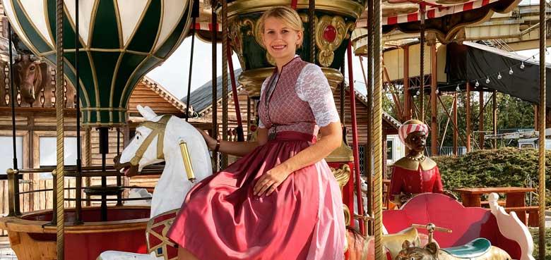 Oktoberfest-Stimmung im Skyline-Park. Der Skyline Park feiert sein Oktoberfest 2022