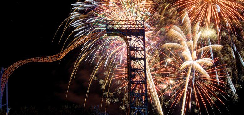 Skyline Park bei Nacht 2019 Skyline Park bei Nacht 2019