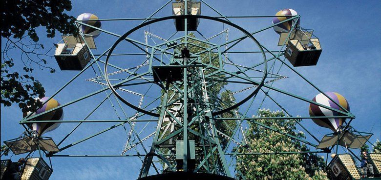 Riesenrad Tivoli Das Riesenrad in Tivoli in Kopenhagen.