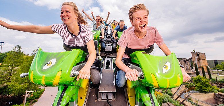 Freizeitpark Toverland Booster Bike Coaster
