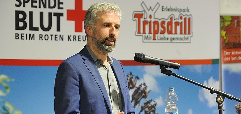 Blutspende-Aktion 2023 in Tripsdrill. Blutspende-Aktion im Erlebnispark Tripsdrill 2023.