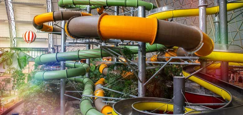 Double Racer Rutsche Tropical Islands Double Racer Rutsche