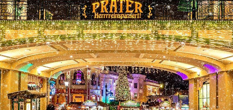Wiener Prater Festival 2024 Wiener Prater Wintermarkt am Riesenradvorplatz 2024
