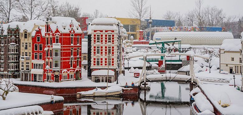 Winteröffnung im LEGOLAND Deutschland 2023 LEGOLAND MINILAND im Winter 2023