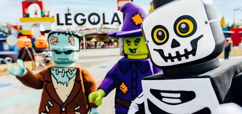 Die LEGOLAND Monster sind wieder da. Die Monster sind wieder im LEGOLAND los.