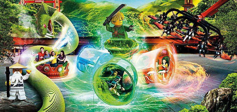 Legoland Deutschland LLOYD'S SPINJITZU SPINNER LLOYD'S SPINJITZU SPINNER Legoland Deutschland