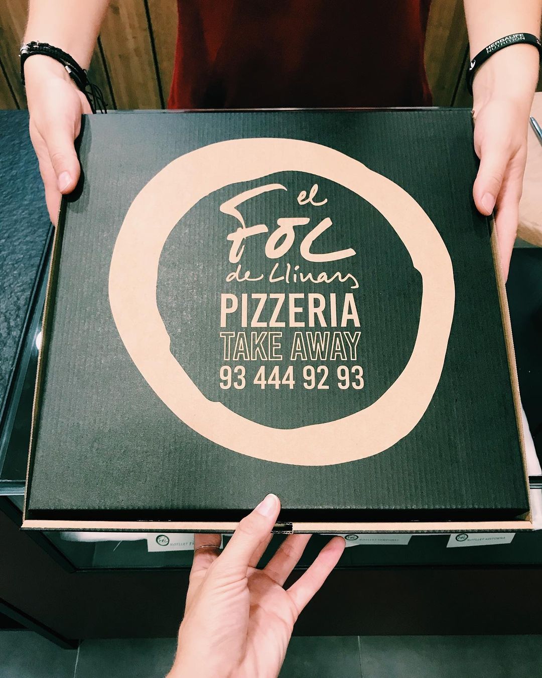 Entrega de Pizzas en Local