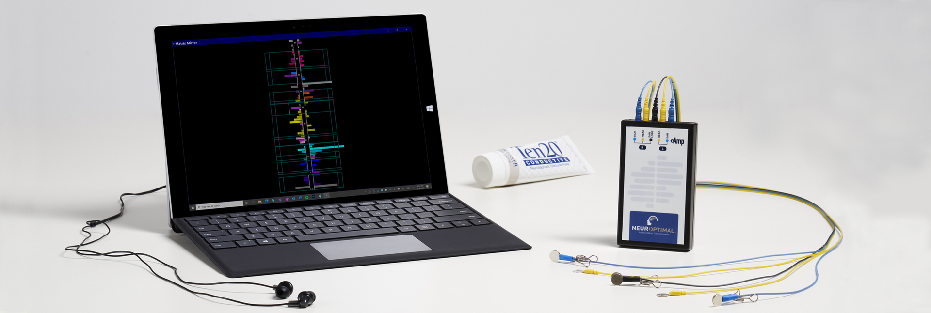 Un Système de Pointe 
L'unique systeme de neurofeedback dynamique au monde...