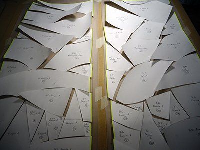 Art'lekin-vitrail traditonnel sur mesure-Gabarits