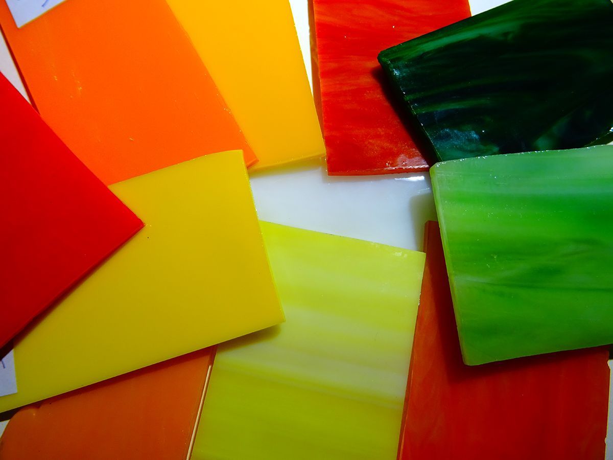 Art'lekin-projet de vitrail-sélection couleurs