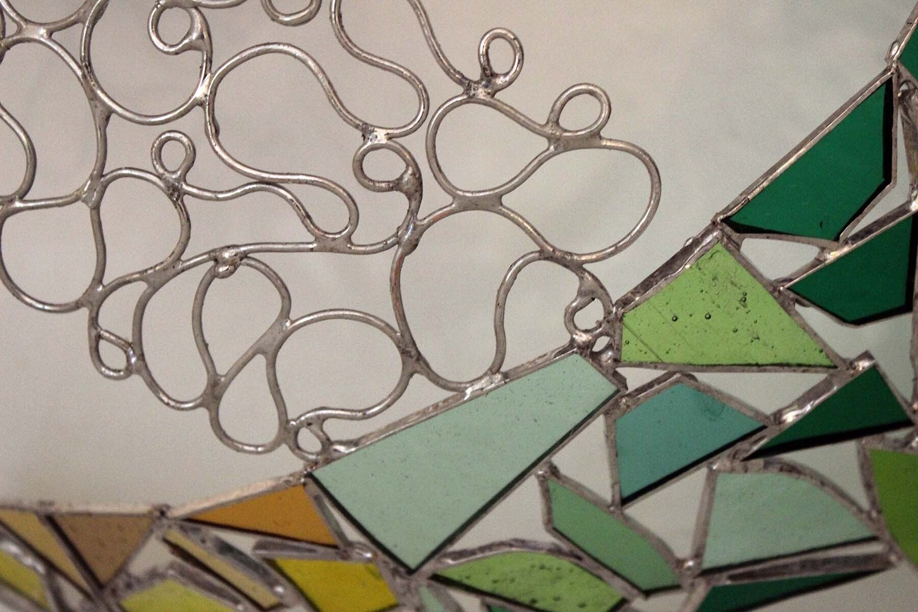 Art'lekin-Sculpture de verre-Mouvance