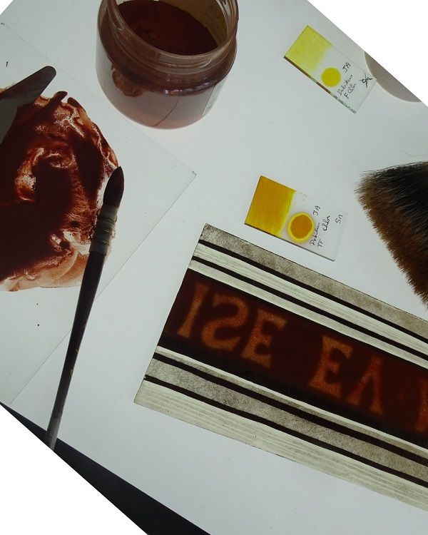 Vitraux Art'lekin - Restauration - St Bueil - Nom de Saint Blaise -06