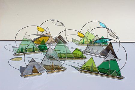 Art'lekin-Tiffany-Photophore montagne