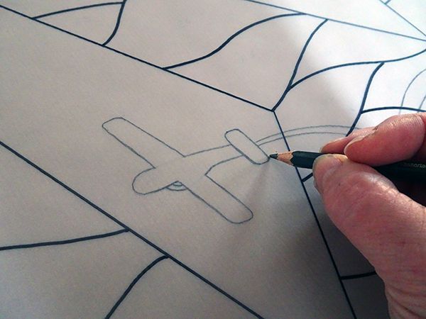 Artlekin-Tournesol-Echelle 1-avion