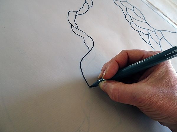 Artlekin-Tournesol-Echelle 1-tracé