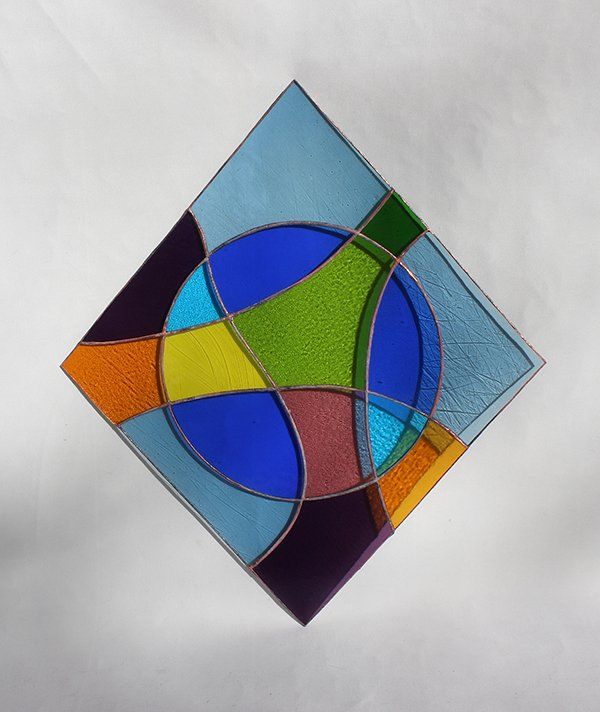 Art'lekin, vitrail traditionnel, portes, Aurore