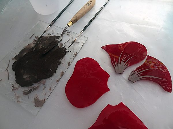 Art'lekin-Floralie-Grisaille préparation