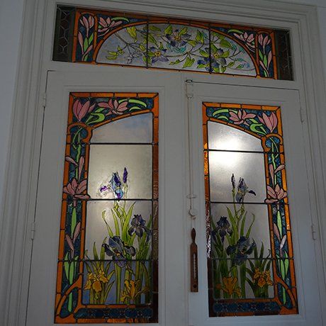 Art'lekin-Vitrail traditionnel-Imposte