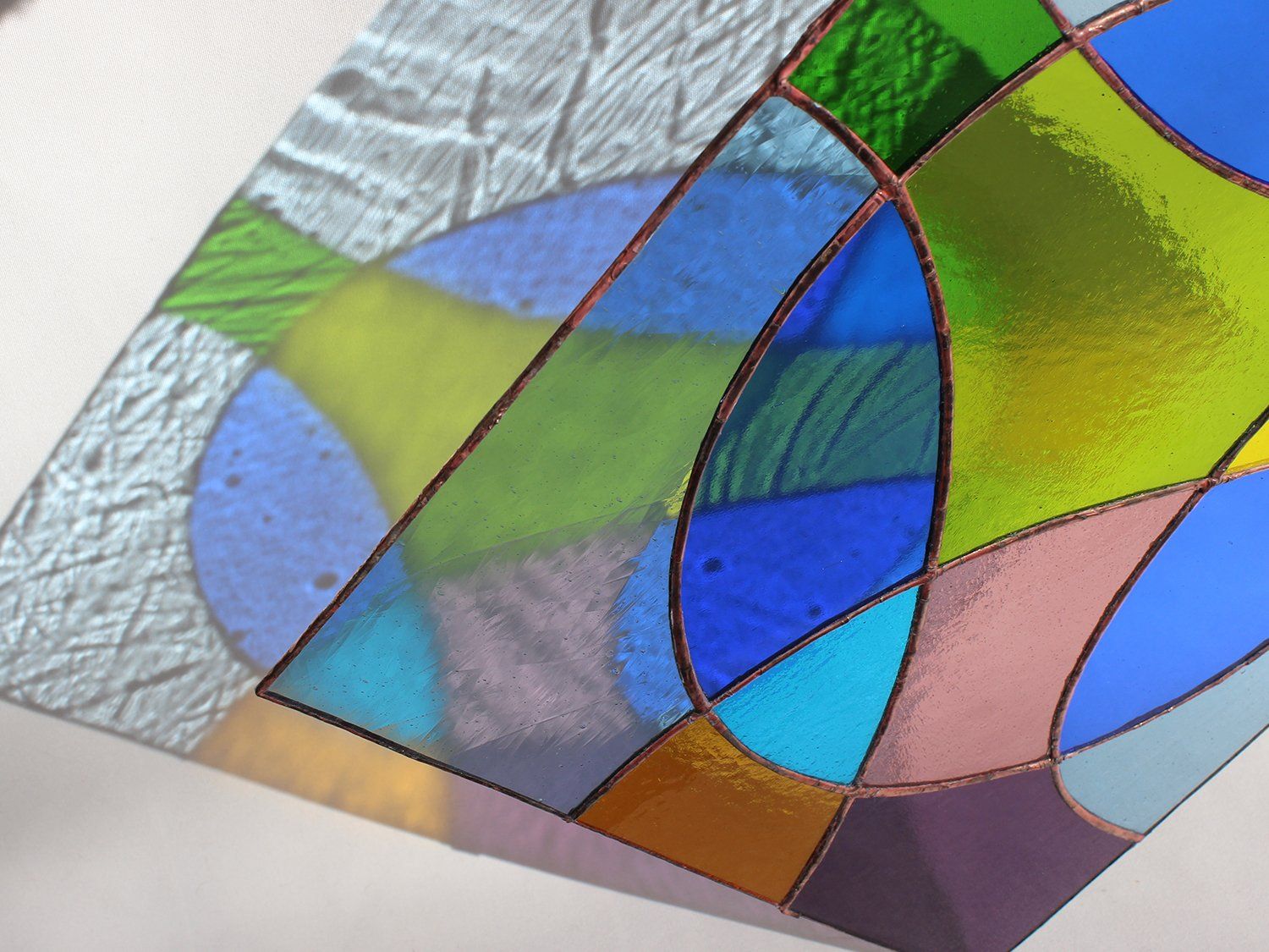 Vitrail Art'lekin-Vitraux pour fenêtre-Technique Tiffany