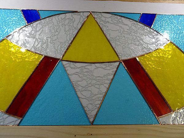 Art'lekin-Vitrail Tiffany-Transition-Sertissage