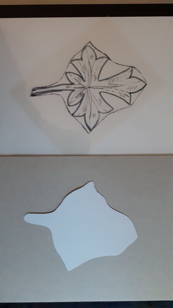 Restauration St Bueil - Pièce rouge - Gabarit