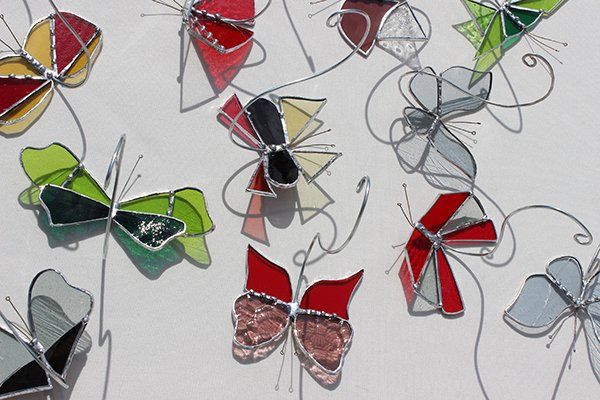 Art'lekin, suspensions, papillons