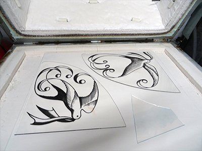 Art'lekin-Oiseaux imaginaites-Étape de grisaille-02