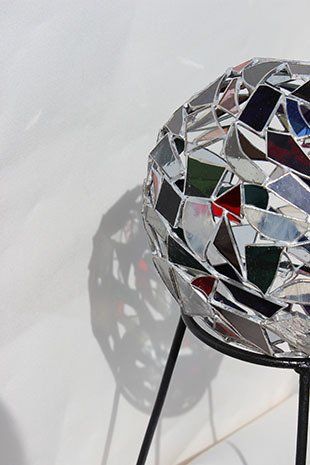 Art'lekin, vitrail-sculpture,