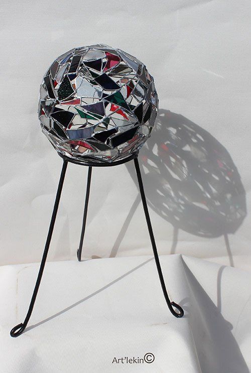 Art'lekin, vitrail-sculpture,