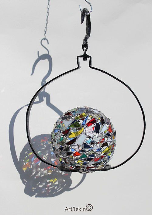 Art'lekin, vitrail-sculpture,