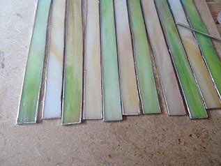 Art'lekin, luminaire en verre,