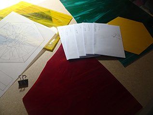 Art'lekin, decoration en verre, zome