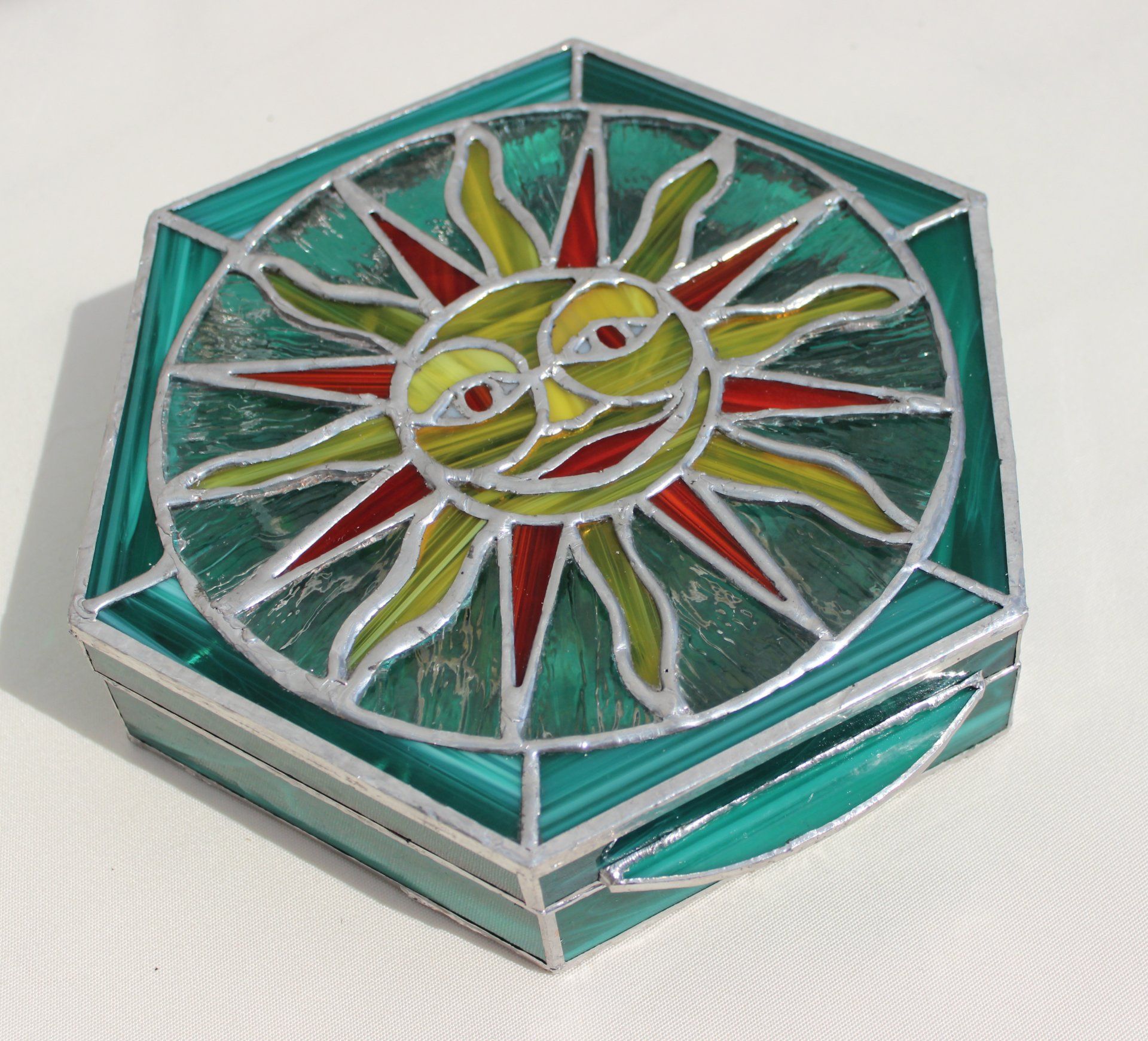 Art'lekin, décoration en Tiffany, boite