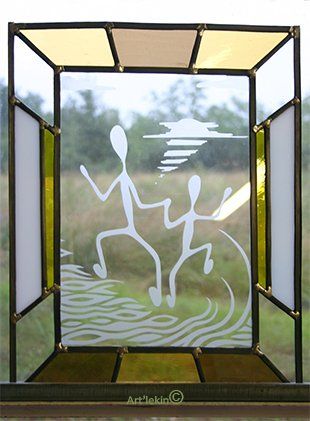 Tableau-vitrail