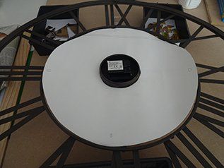 Art'lekin, vitrail sur-mesure pour horloge,