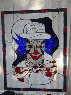 Art'lekin, tableau-vitrail