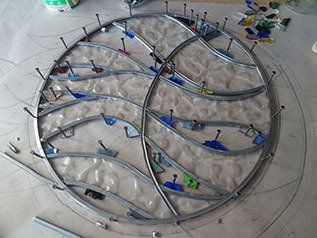 Art'lekin, vitrail-sculpture,