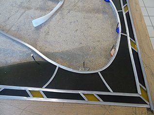 Art'lekin, tableau-vitrail