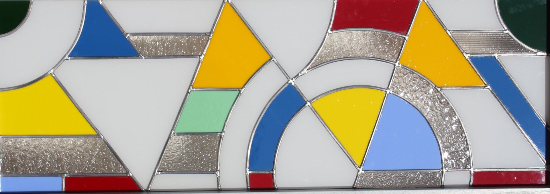 Vitrail Art'lekin pour porte de salle de bain - Lumière