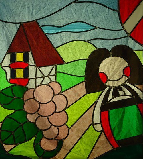 Vitrail traditionnel Jeannala