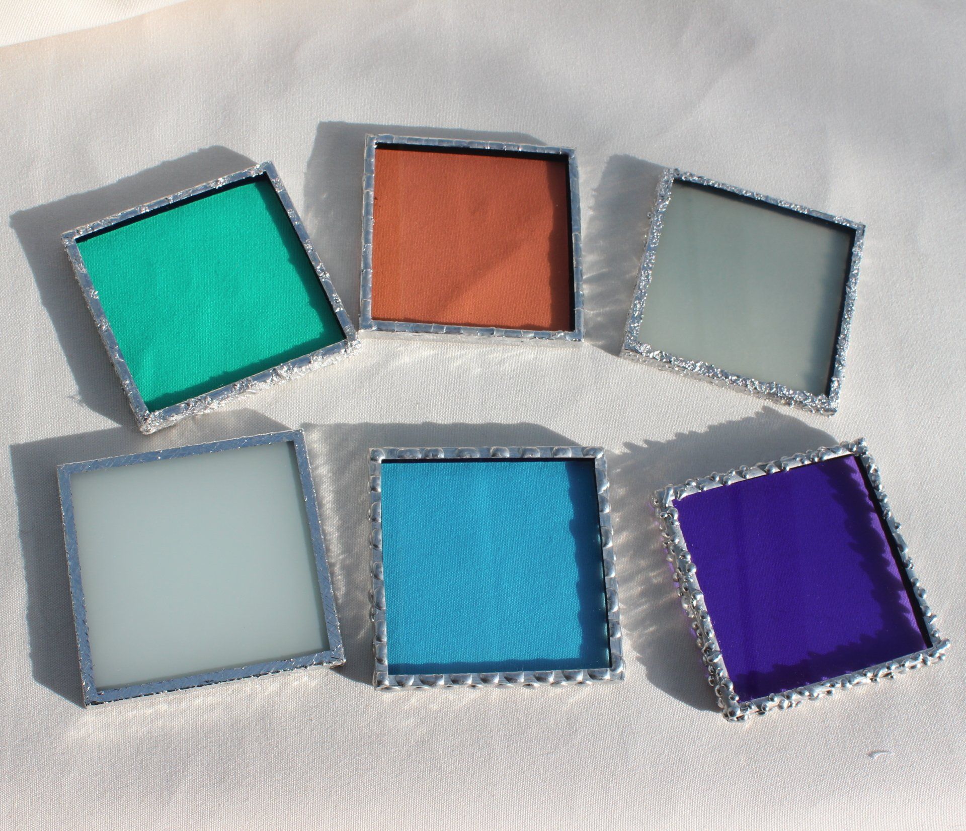 Art'lekin, décoration en Tiffany, dessous de verre