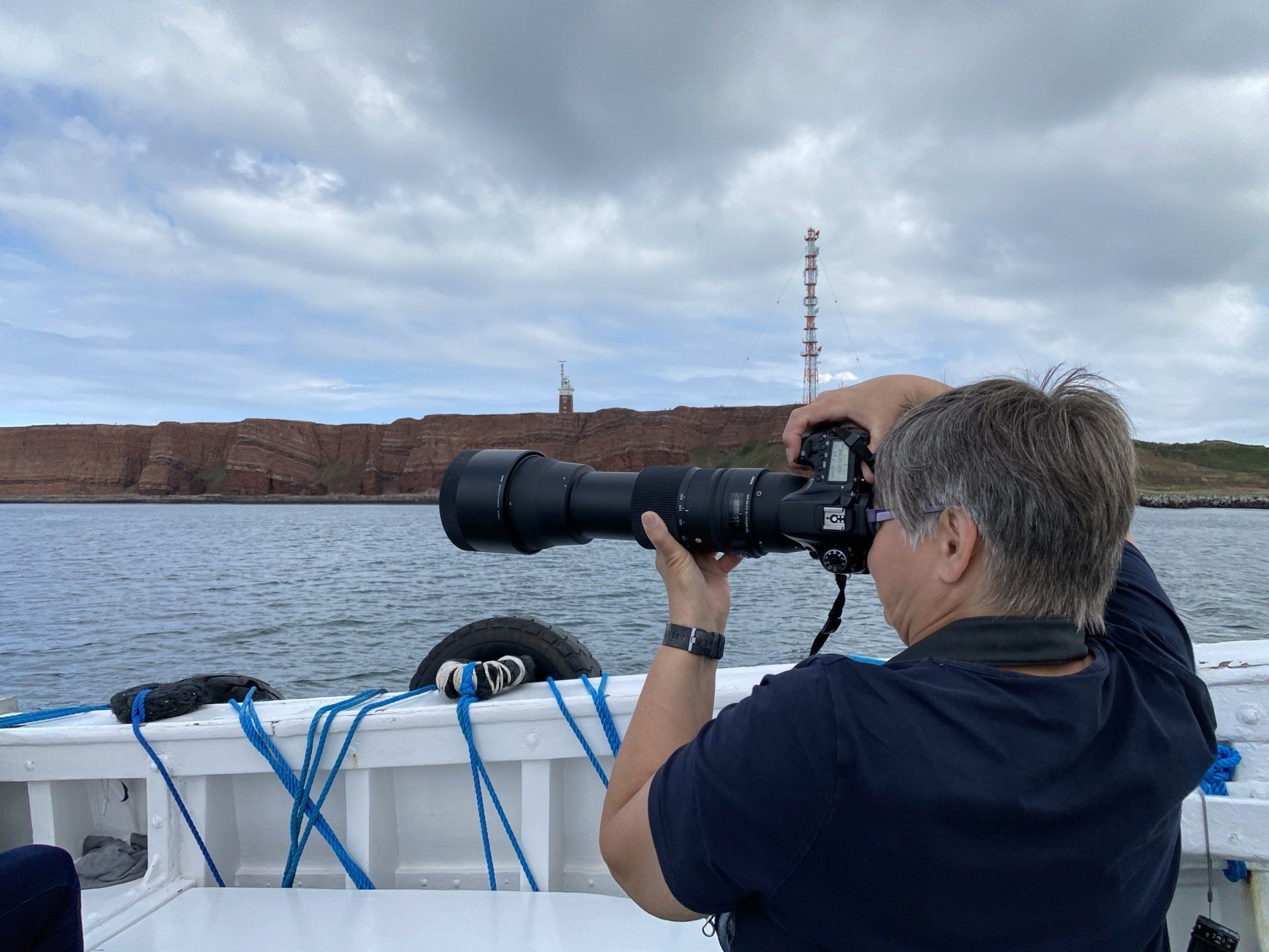 Börte-Boote und Hummerbuden auf Helgoland