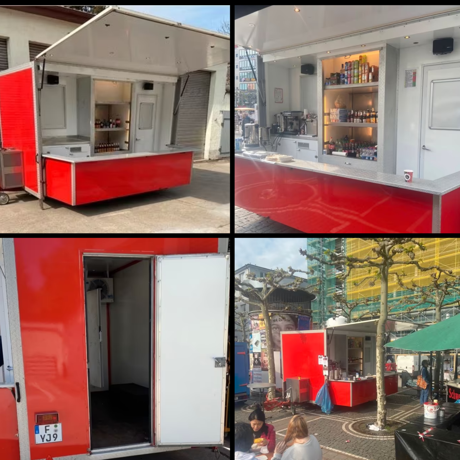 Ausschank- und Getränkewagen