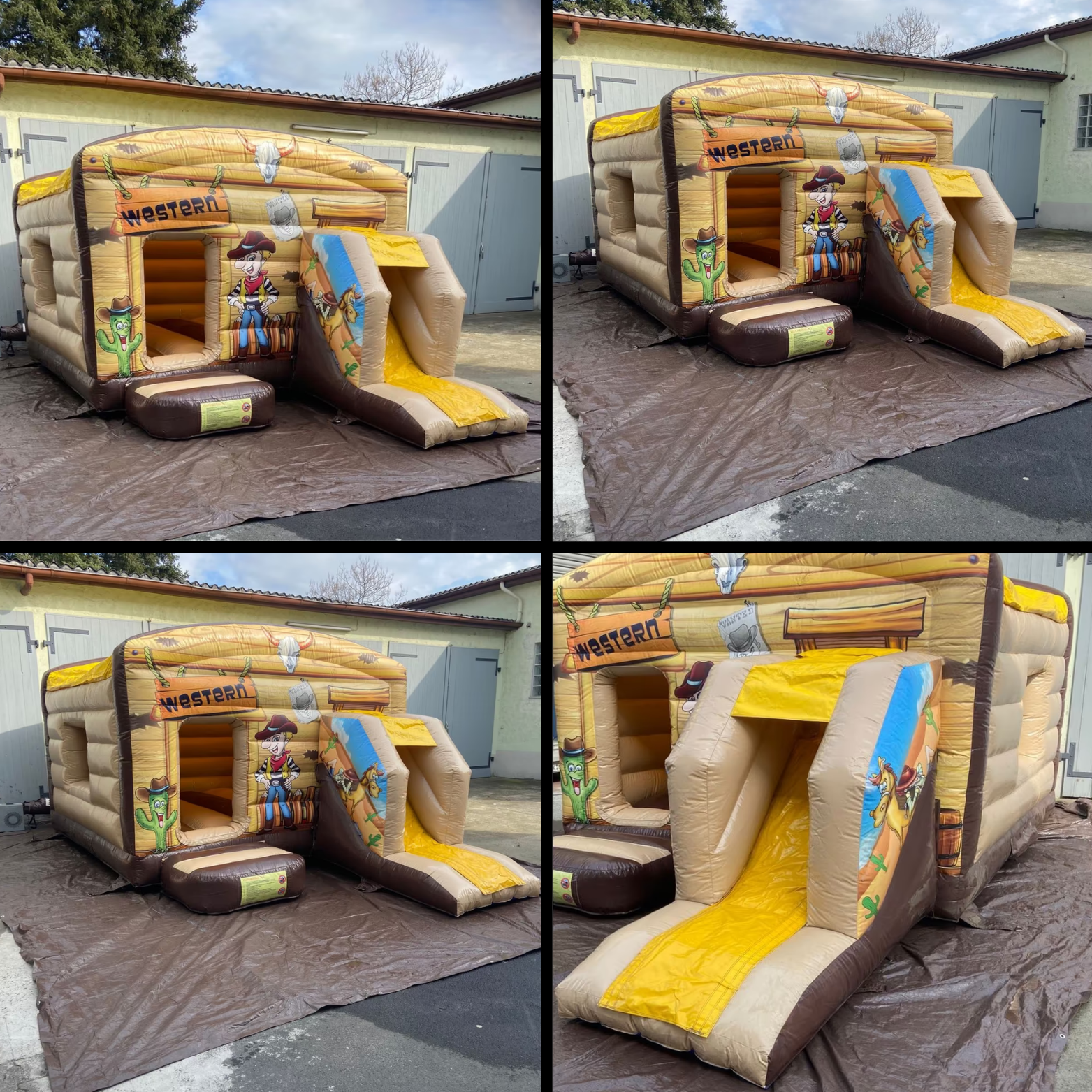 Wilder Westen Hüpfburg