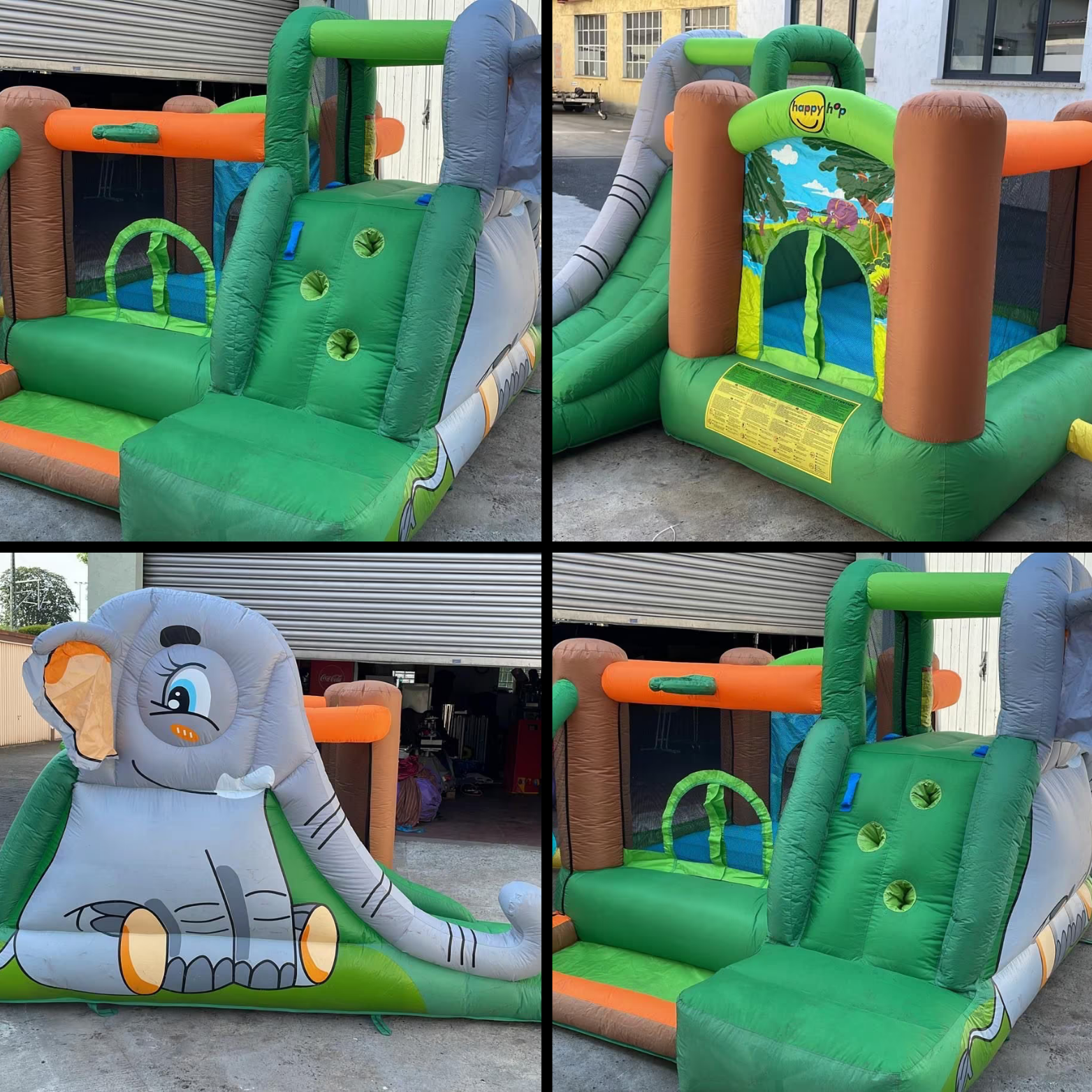 Hüpfburg Kleinkinder Elefant