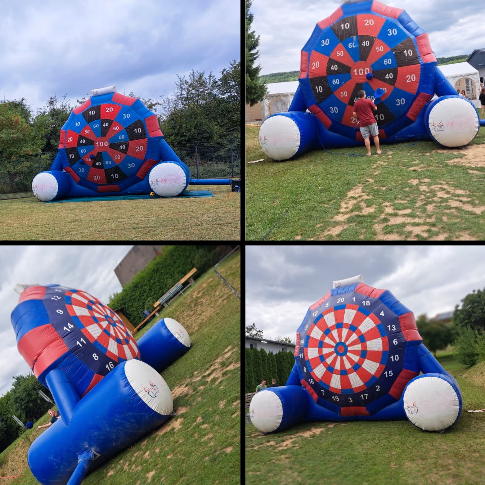 Fussball Dart Hüpfburg